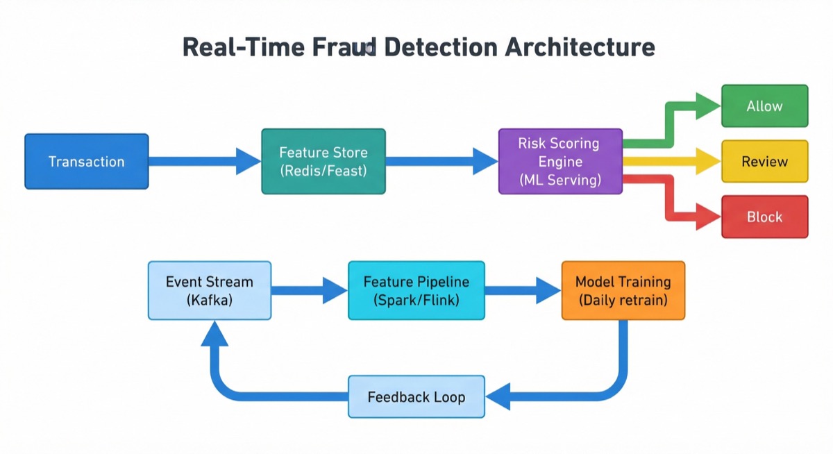 Real-Time Fraud Detection Architecture